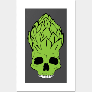 HopHead Skull Posters and Art